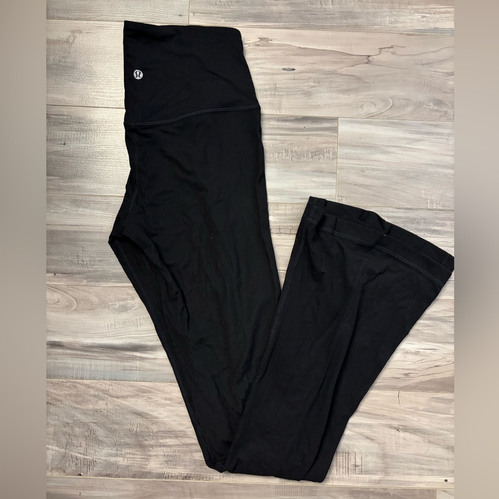 Lululemon mini flare ribbed pant